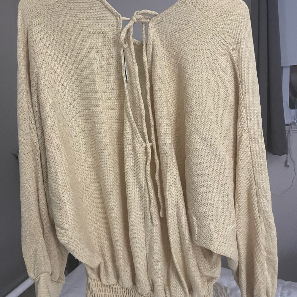 Gilli scrunched waist top
